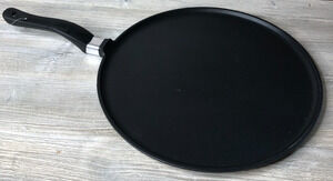 NEW Roch Guss Grand Chef Crepe Griddle Pan Made in Italy